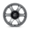 Fuel Wheels D76718909457 - Aluminum Wheels 18X9 Rush D767 6 On 120 Matte Gunmetal Gray 67.06 Bore 20 Offset Fuel Off Road Wheels