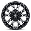 Fuel Wheels D76922001847 - Aluminum Wheels 22X10 Twitch D769 8 On 180 Gloss Black Milled 124.3 Bore -18 Offset Fuel Off Road Wheels