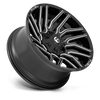 Fuel Wheels D77320009847 - Aluminum Wheels 20X10 Typhoon D773 6 On 135/6 On 139.7 Gloss Black Milled 106.1 Bore -18 Offset Fuel Off Road Wheels