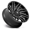 Fuel Wheels D77322001847 - Aluminum Wheels 22X10 Typhoon D773 8 On 180 Gloss Black Milled 124.3 Bore -18 Offset Fuel Off Road Wheels