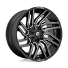 Fuel Wheels D77322008247 - Aluminum Wheels 22X10 Typhoon D773 8 On 165.1 Gloss Black Milled 125.2 Bore -18 Offset Fuel Off Road Wheels