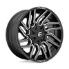 Fuel Wheels D77322201747 - Aluminum Wheels 22X12 Typhoon D773 8 On 170 Gloss Black Milled 125.1 Bore -44 Offset Fuel Off Road Wheels