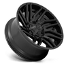 Fuel Wheels D77522001847 - Aluminum Wheels 22X10 Typhoon D775 8 On 180 Matte Black 124.3 Bore -18 Offset Fuel Off Road Wheels