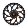 Fuel Wheels D7802470A644 - D780 Runner Utv 24X7 Gloss Black Milled Orange