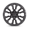Fuel Wheels D80420908457 - D804 Flame 20X9 Blackout