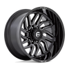 Fuel Wheels D80720901857 - Aluminum Wheels 20X9 Hurricane D807 8 On 180 Gloss Black Milled 124.2 Bore 20 Offset Fuel Off Road Wheels