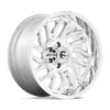 Fuel Wheels D80920008947 - Aluminum Wheels 20X10 Hurricane D809 6 On 135 Polished Milled 87.1 Bore -18 Offset Fuel Off Road Wheels