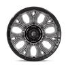 Fuel Wheels D82520908950 - Aluminum Wheels 20X9 Traction D825 6 On 135 Gunmetal Gray/Black Ring 87.1 Bore 1 Offset Fuel Off Road Wheels