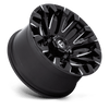 Fuel Wheels D82820001847 - Aluminum Wheels 20X10 Quake D828 8 On 180 Gloss Black Milled 124.2 Bore -18 Offset Fuel Off Road Wheels