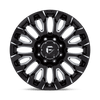 Fuel Wheels D82820901850 - Aluminum Wheels 20X9 Quake D828 8 On 180 Gloss Black Milled 124.2 Bore 1 Offset Fuel Off Road Wheels
