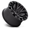 Fuel Wheels D82820905650 - Aluminum Wheels 20X9 Quake D828 5 On 150 Gloss Black Milled 110.1 Bore 1 Offset Fuel Off Road Wheels