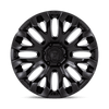 Fuel Wheels D8312000B447 - Aluminum Wheels 20X10 Quake D831 5 On 139.7 Blackout 78.1 Bore -18 Offset Fuel Off Road Wheels