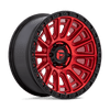 Fuel Wheels D83420908950 - Aluminum Wheels 20X9 Cycle D834 6 On 135 Candy Red/Black Ring 87.1 Bore 1 Offset Fuel Off Road Wheels