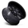 Fuel Wheels FC853BE22108318N - Aluminum Wheels 22X10 Darkstar FC853BE 5 On 127/5 On 139.7 Gloss Black/Milled 87.1 Bore -18 Offset Fuel Off Road Wheels
