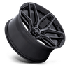Fuel Wheels FC854BT20906320 - Aluminum Wheels 20X9 Flux 6 FC854BT 6 On 135 Gloss Black Brushed Gray Tint 87.1 Bore 20 Offset Fuel Off Road Wheels