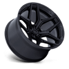 Fuel Wheels FC854MX17905001 - D854 17X9 5X5.0 BLK-OUT 1MM