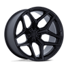 Fuel Wheels FC854MX20105018N - D854 20X10 5X5.0 BLK-OUT -18MM