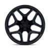 Fuel Wheels FC854MX20105018N - D854 20X10 5X5.0 BLK-OUT -18MM