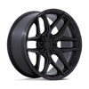 Fuel Wheels FC854MX22126344N - D854 22X12 6X135 BLK-OUT -44MM