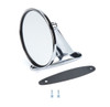 SPC Performance 8222 - Chrome Mirror Car Side Universal 4.75in Round