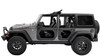 Bestop 51733-17 - Upper Fabric Half Doors