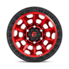 Fuel Wheels D69517908945 - Aluminum Wheels 17X9 Covert D695 6 On 135 Candy Red Black Bead Ring 87.1 Bore -12 Offset Multi Spoke Fuel Off Road Wheels