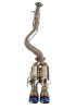 Invidia HS22TGCGM2RTL - 22+ Toyota GR Corolla R400 Rolled Titanium Tip Cat-Back