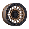 KMC KM552ZB20908018 - Km552 Ims 20X9 Matte Bronze With Gloss Black Lip
