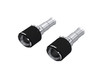 MBRP T5199CF - 2019-2024 Ram 1500 5.7L Hemi Carbon Fiber Exhaust Tips, 5 Inch OD Dual Wall Angle Cut, Sold In Pairs