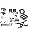 Nitrous Express 66447-00 - Dry Quad Stage Billet Crossbar Plate System 100-2000hp (4500 Flange) w/o Bottle