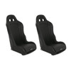 Simpson Safety S104-304-2 - Simpson Racing Vortex II Off-Road Suspension Seats Black/Black PAIR