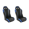 Simpson Safety S104-307-2 - Simpson Racing Vortex II Off-Road Suspension Seats Black/Black PAIR