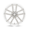 US Mags U13018956152 - U130 Bullet 18X9.5 Textured Gun Metal With Milled Edges