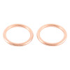Vertex Pistons 823003 - Vertex Gaskets 85-86 Honda ATC350X Exhaust Gasket Kit