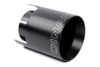 Dinan D663-0646-BOX - Double-Walled 4.5" Clamp-On Exhaust Tip (Black Ceramic)
