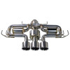 Remark RK-C3076H-09 - 2023+ Honda Civic Type-R (FL5) Triple Tip Catback Exhaust w/ Triple Tip & Front Pipe