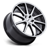 TSW Wheels TW004BD20055238 - Tw004 Canard 20X10.5 Gloss Black W/ Machined Face