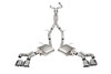 Corsa Performance 21320 - 22-25 Cadillac CT5 V Blackwing 3in. Cat-Back w/ Active Exhaust - Dbl X-Pipe - Twin 4.5in. Tips