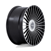 Niche NC282BD22103620 - Nc282 Serene 22X10 Gloss Black W/ Machined Face