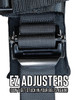 PRP Seats SB5.2S-R - 5.2 Harness with Shoulder Straps Sewn to Lap Red