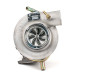 Forced Performance 2025150 - Subaru STi/WRX Black Turbocharger 84mm CH8CM Turbine Hsg Internal WG w/Oil Line