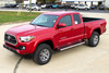 Raptor 1707-0589 - OEM Running Boards; 6 in.; Rocker Panel Mount; Aluminum; w/ Brackets;