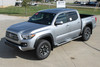 Raptor 1707-0589 - OEM Running Boards; 6 in.; Rocker Panel Mount; Aluminum; w/ Brackets;