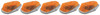 Pacer Performance 20-226 - LED Amber 5 Light Kit
