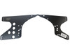 PPM Racing Components PPM1316 - Motor Plate - Longhorn - Mid - 28 x 12 in - 1/4 in Thick - Aluminum - Black Powder Coat - Ford / Chevy - Each