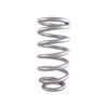 QA1 10HTSF650 - 3-1/2in ID Tapered High Travel Spring - 10in Length x 650lbs/in - Silver Powder Coated