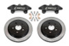 BMR DBK570 - 14-19 Chevrolet Corvette C7 Brake Kit For 15in Conversion Solid Rotors Black Calipers