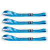 Borne Off-Road BNRTC-TDHD-4BL - Heavy-Duty Ratchet Tie-Down Kit (4-Pack) - Blue
