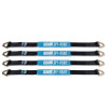 Borne Off-Road BNRTC-TD-4BK - Vehicle Ratchet Tie-Down Kit (4 pack) Black