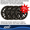 Coast To Coast IMP512BLK - Fits Over and Into OEM Wheel